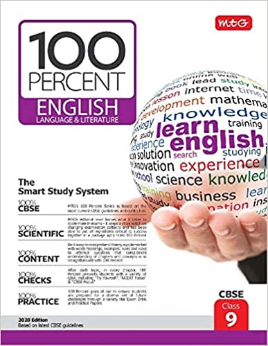 MTG 100 Percent English Language & Literature Class 9th